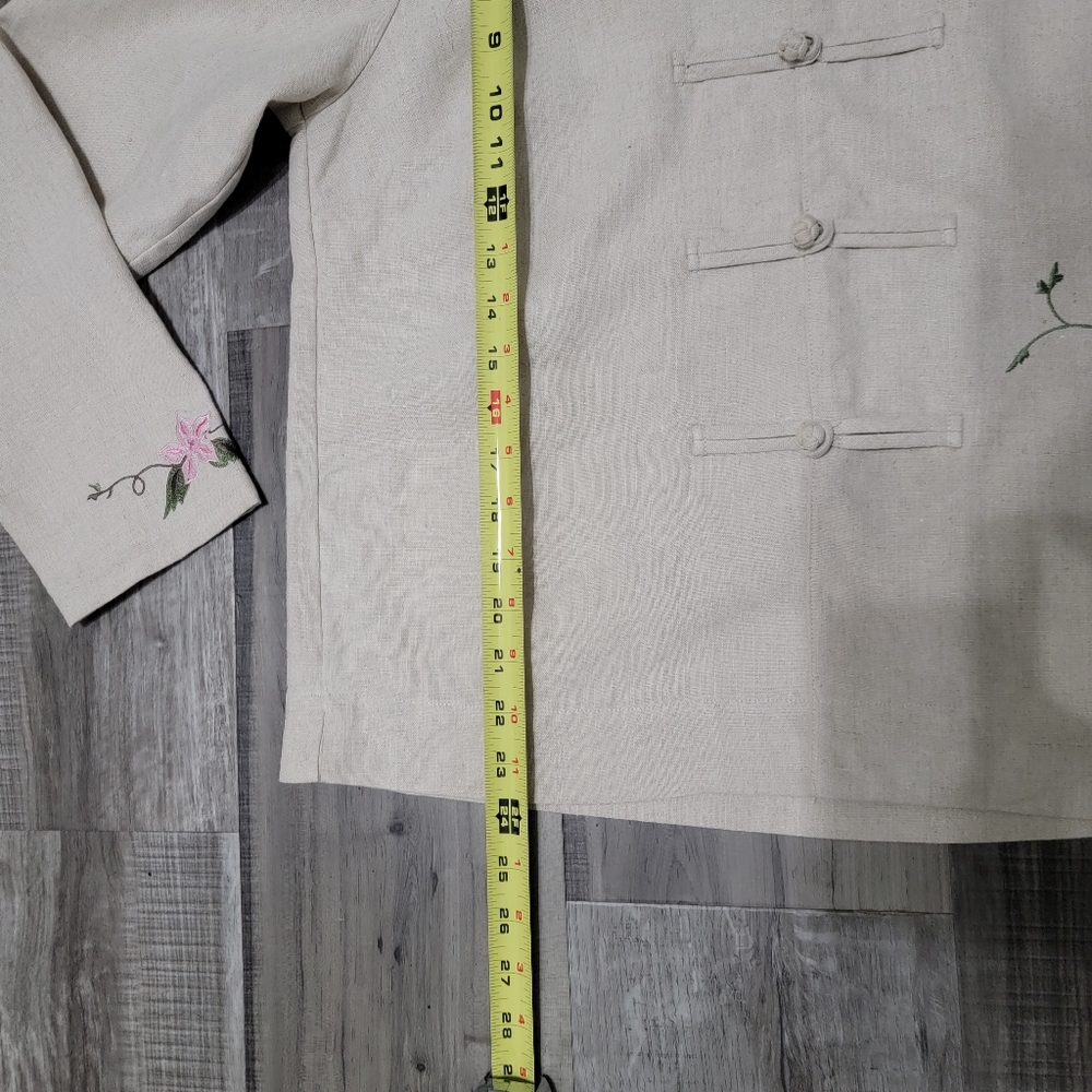 Relativity 100% Linen Jacket - Picture 7 of 13